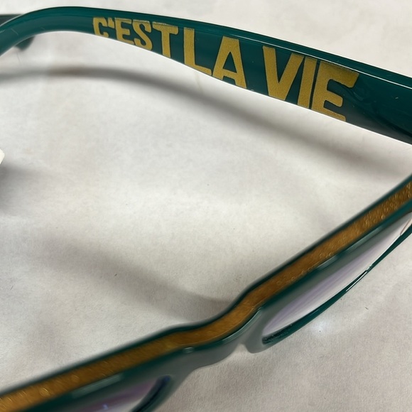 Anthropologie Blue light 2.50 Teal Women's Glasses - Picture 5 of 5